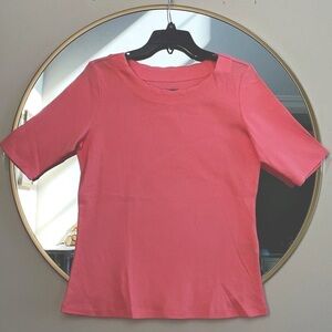 Chadwicks Pink 3/4 Sleeve T-Shirt